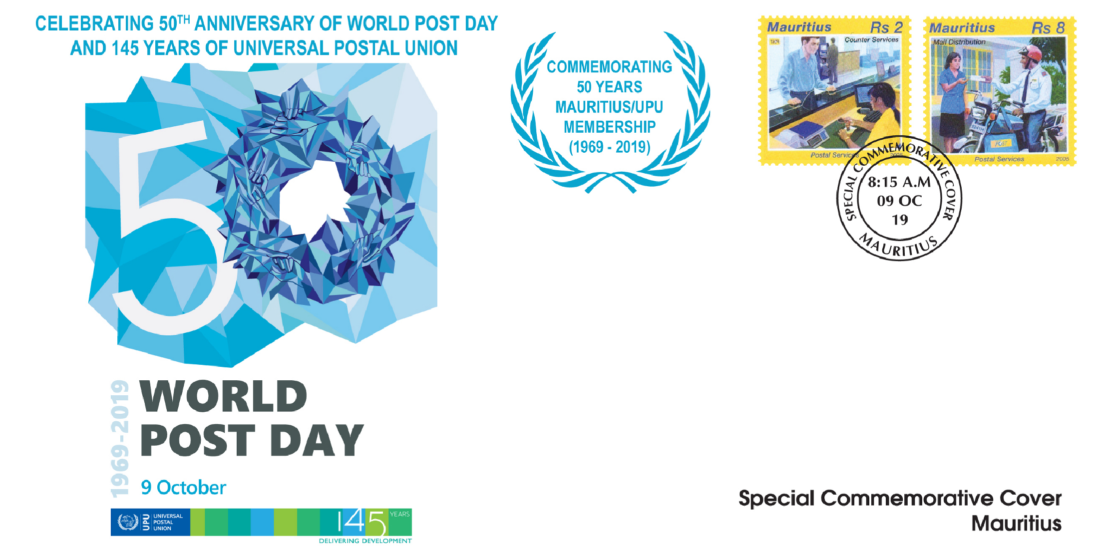 Celebrating 50th Anniversary of World Post Day and 145 Years of Universal Postal Union