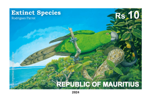 Rodrigues Parrot Necropsittacus rodricanus